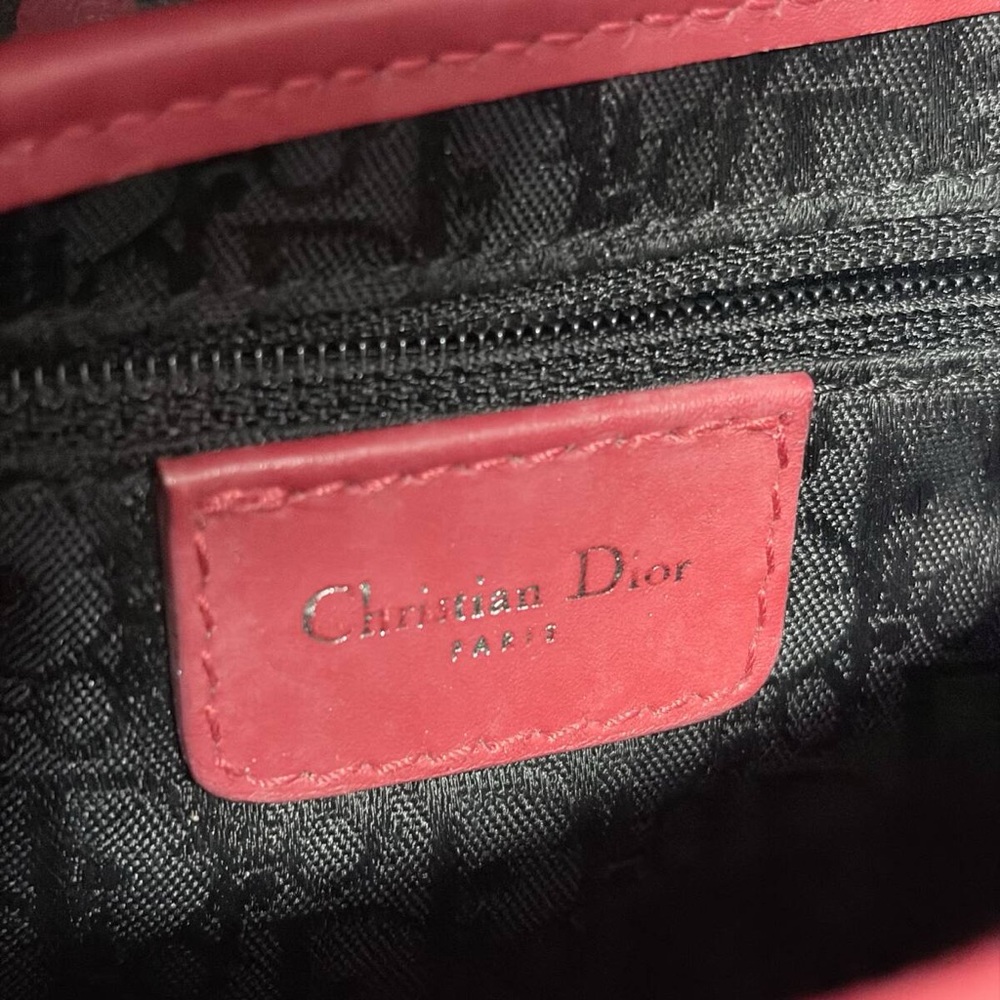 RARE Dior x Galliano Black, Red & White Hardcore Poison Saddle Bag - Picture 10 of 12